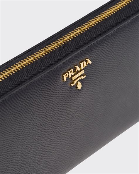 prada 1m0506 red|Black Large Saffiano Leather Wallet .